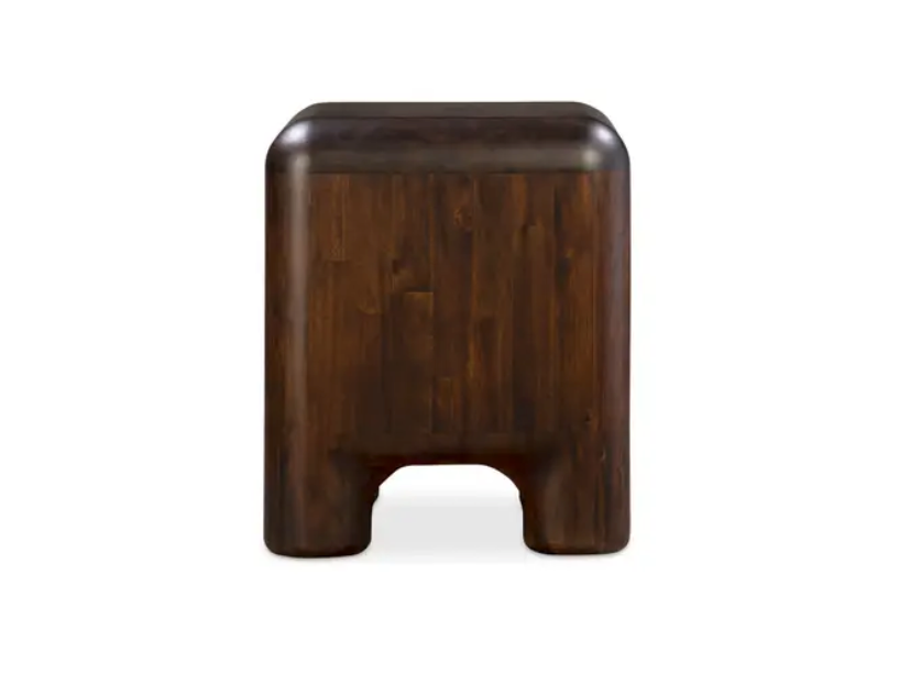 Rowan Nightstand Dark Brown by Moe's Home at Eve Furniture