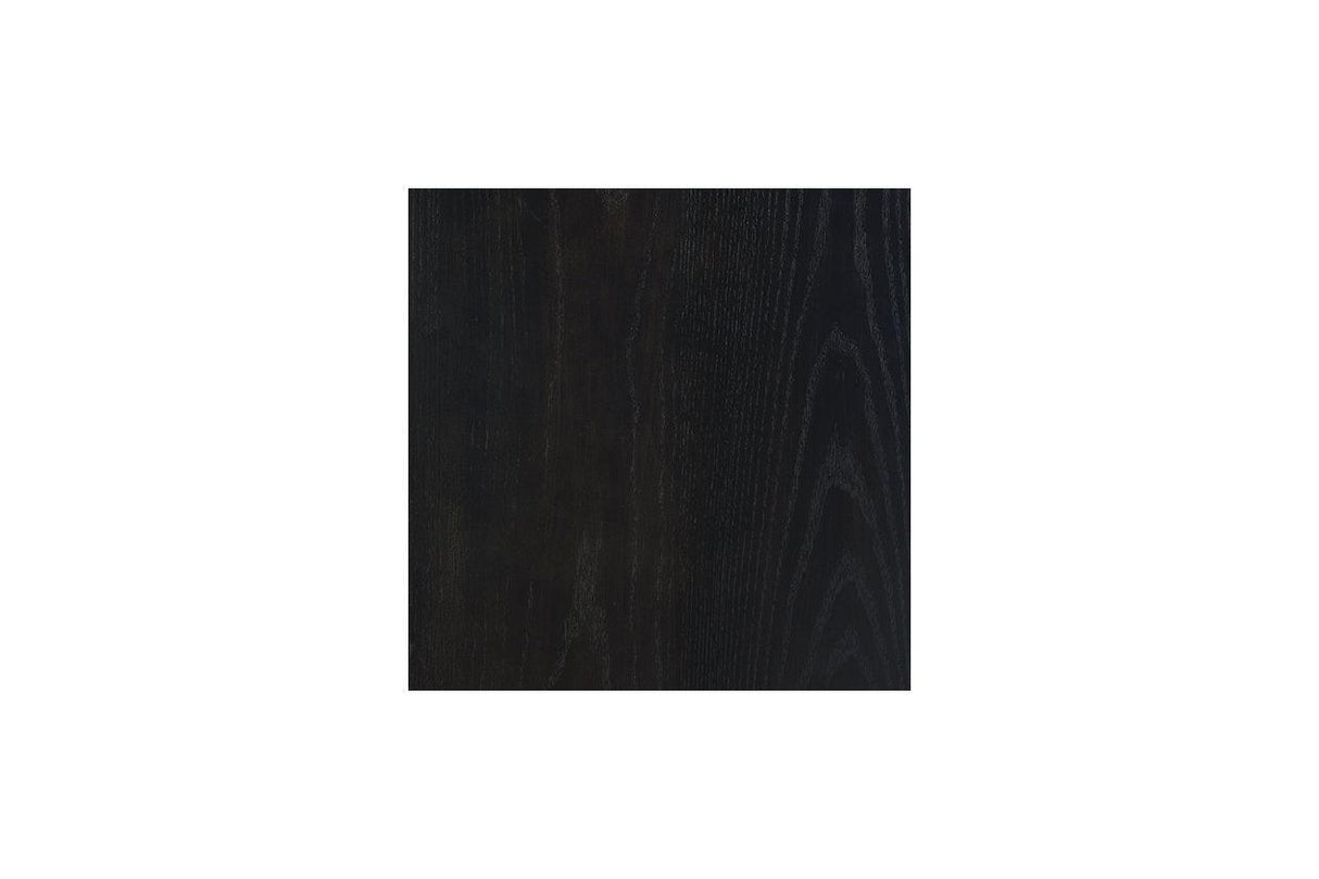 Rowanbeck Gray/Black California King Upholstered Panel Bed by Ashley at Eve Furniture