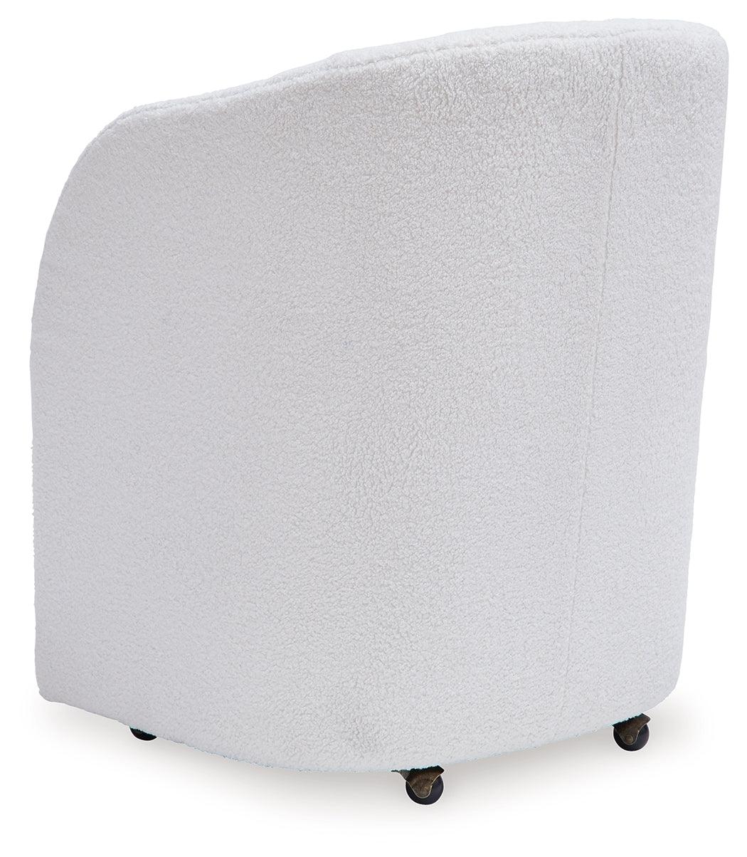 Rowanbeck Ivory Dining Chair, Set of 2 by Ashley at Eve Furniture