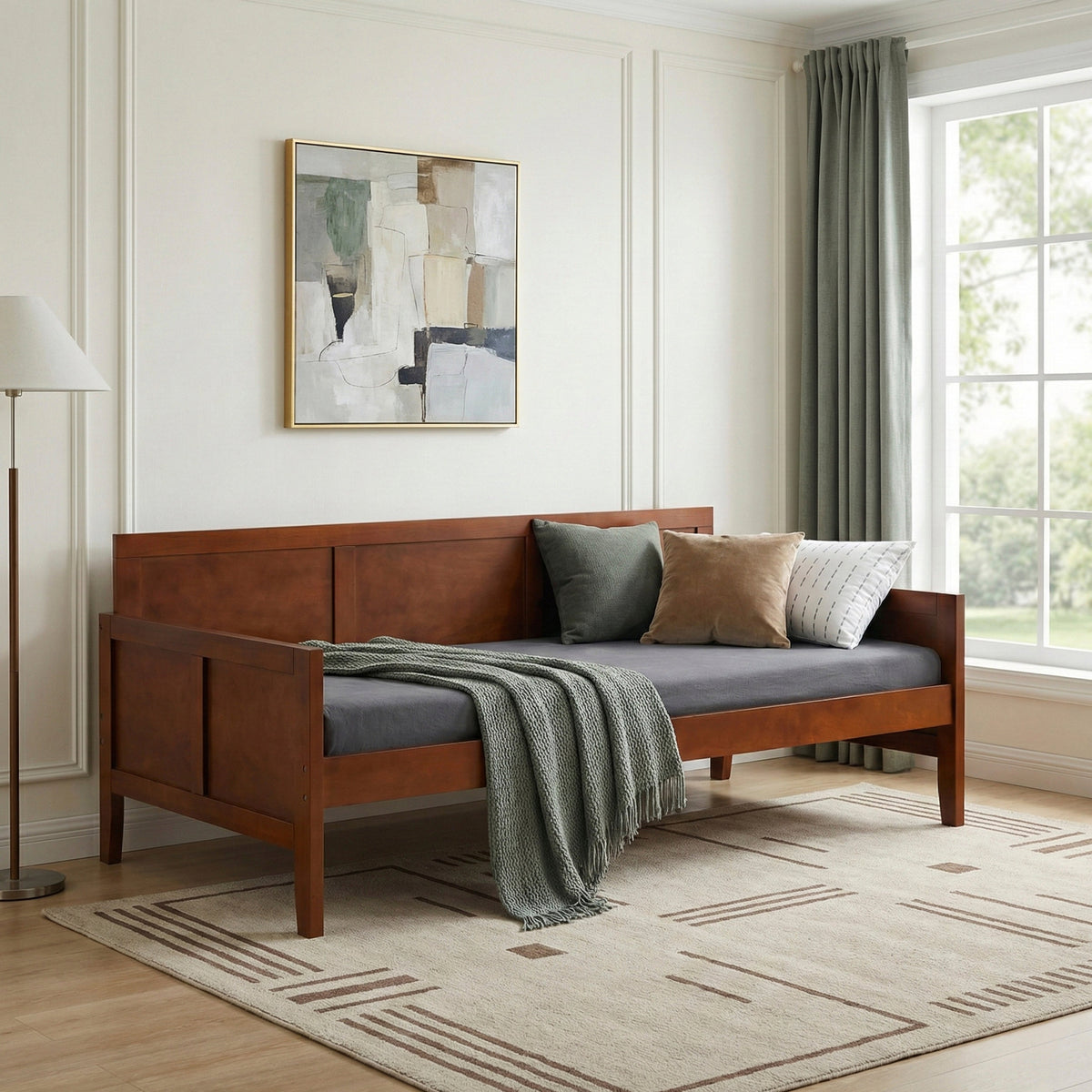 Rowe Dark Cherry Daybed by Homelegance at Eve Furniture