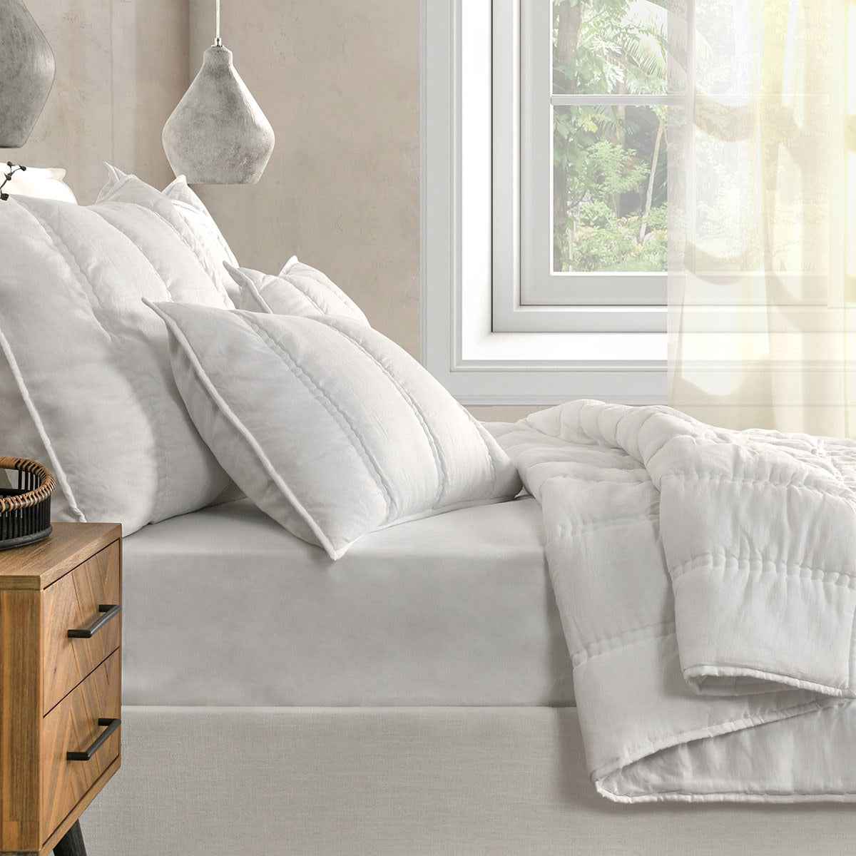 Rowen Cloud Quilt Collection by Classic Home at Eve Furniture