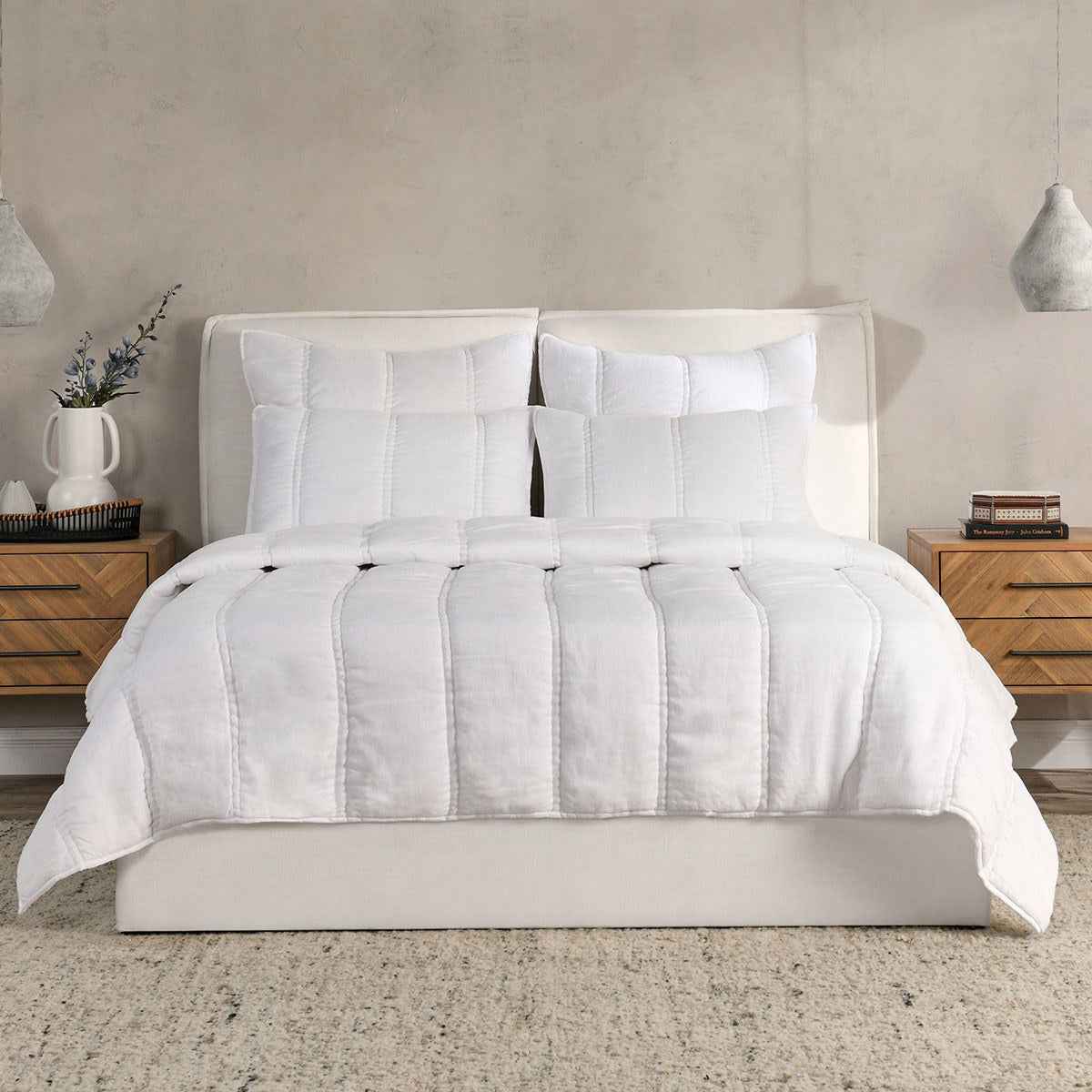 Rowen Cloud Quilt Collection by Classic Home at Eve Furniture