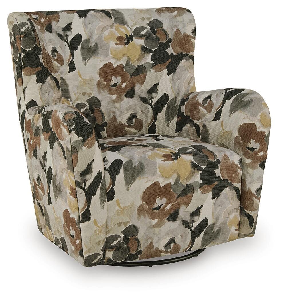 Rowenburg Multi Swivel Glider Accent Chair