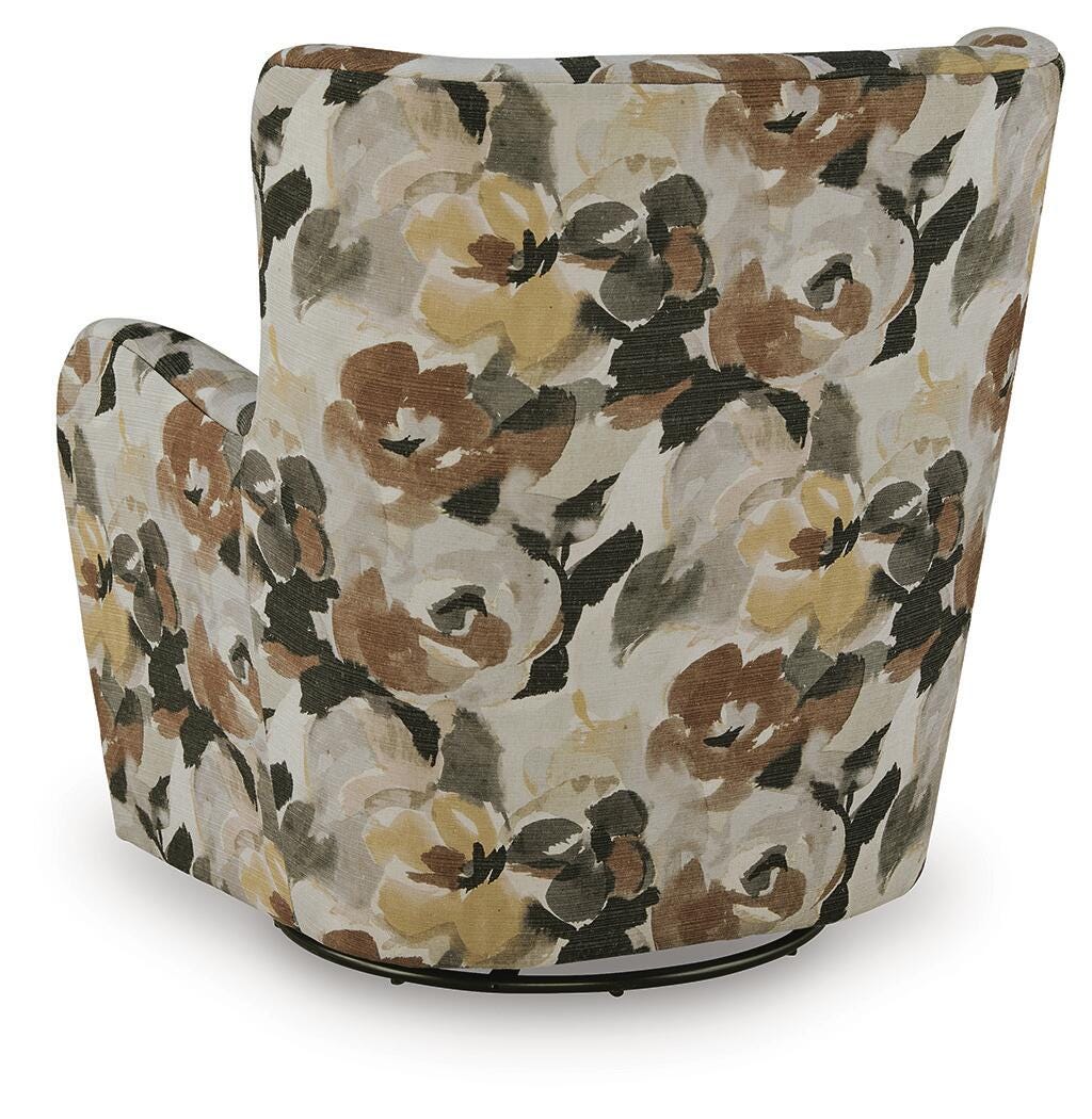Rowenburg Multi Swivel Glider Accent Chair