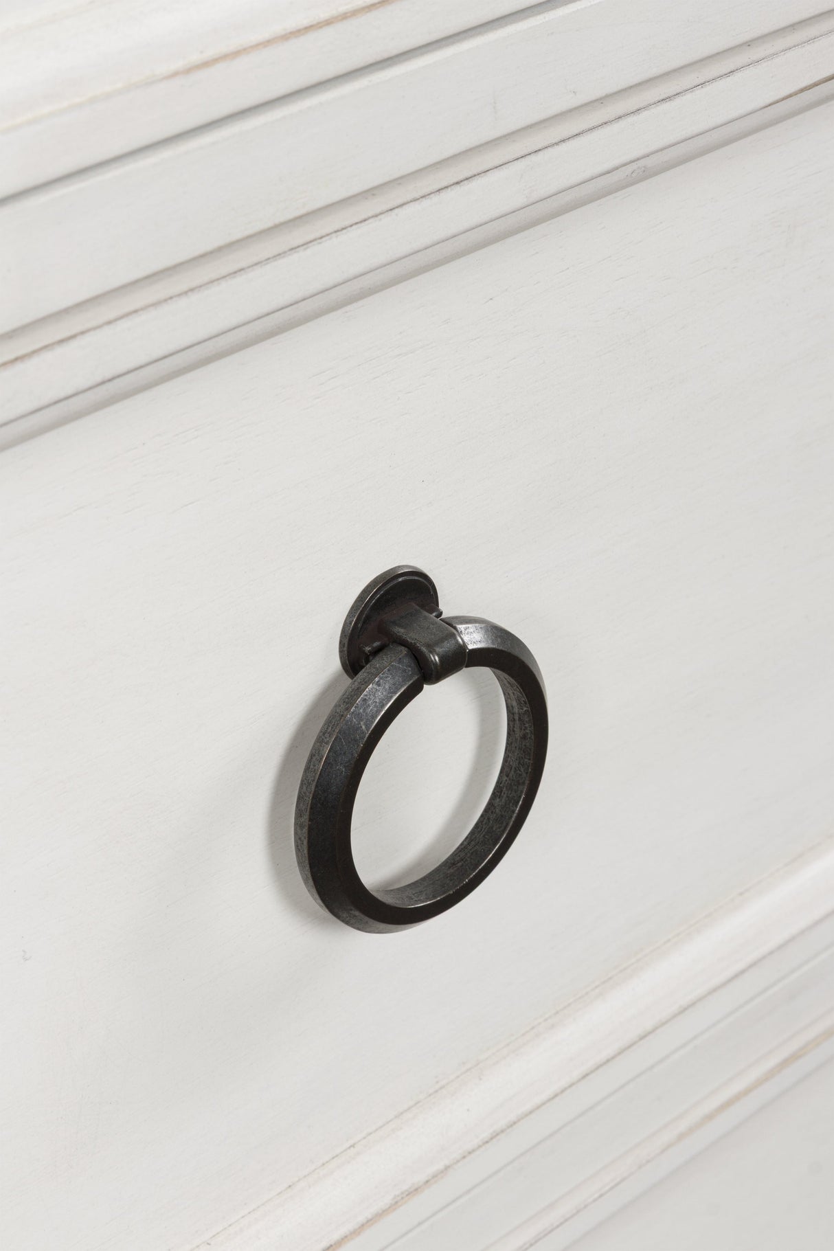 Rowlenstown Antique White Chest of Drawers by Ashley at Eve Furniture