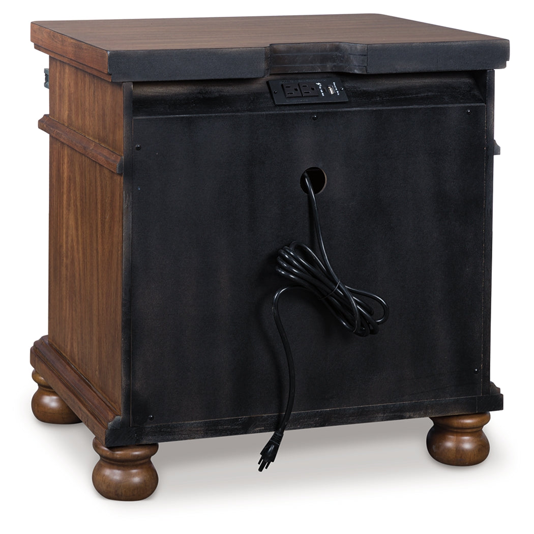 Rowlenstown Brown Nightstand