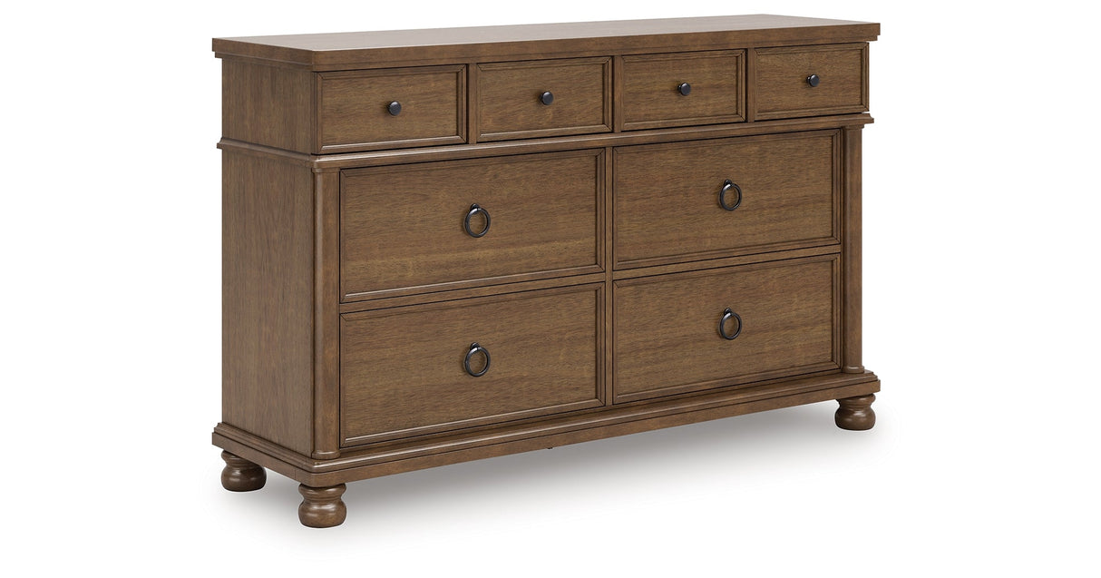 Rowlenstown Brown Poster Bedroom Set by Ashley at Eve Furniture
