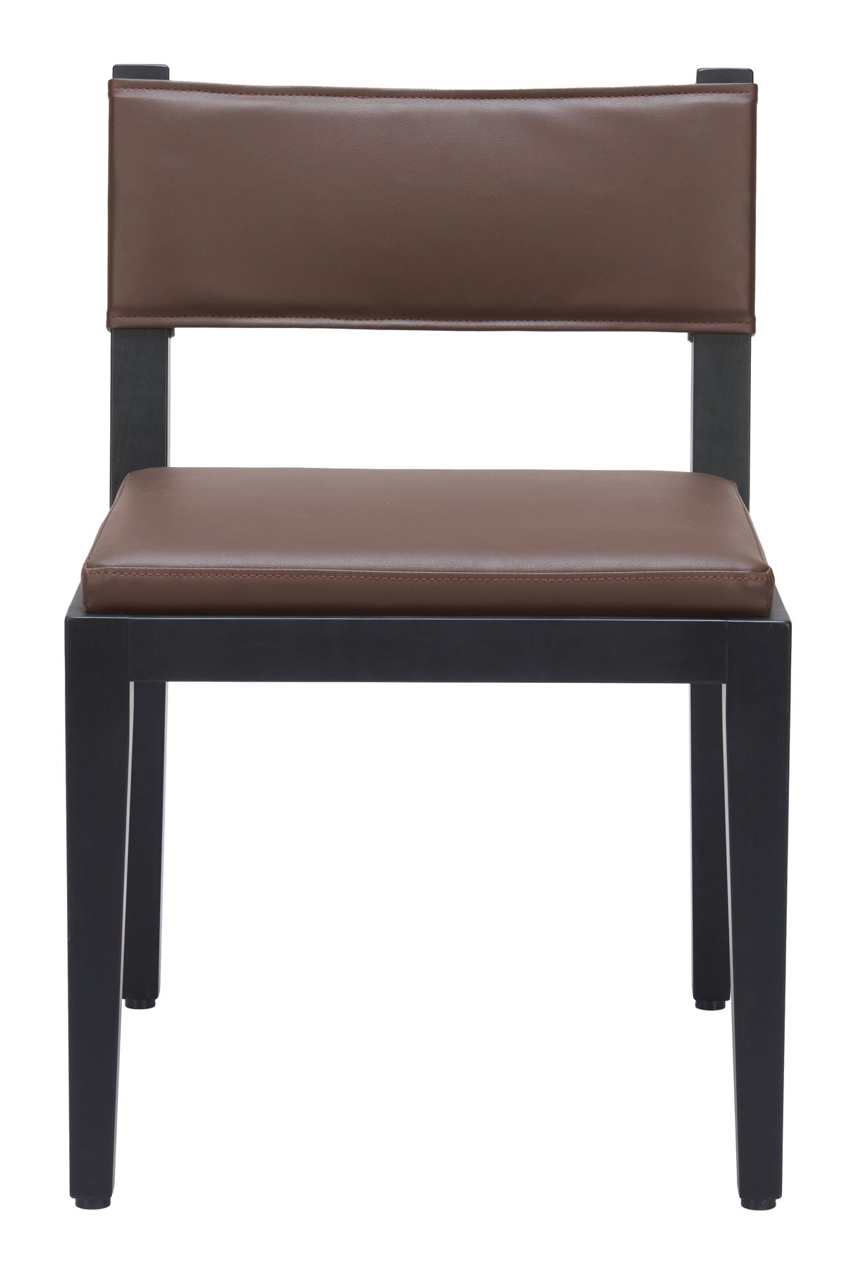 Roxas Brown Dining Chair (Set of 2) by Zuomod at Eve Furniture