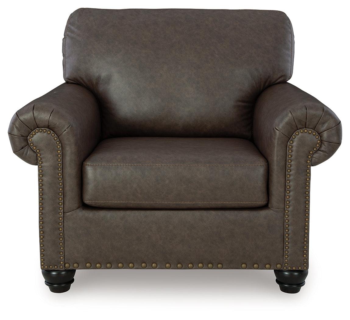 Roxmere Umber Chair by Ashley at Eve Furniture