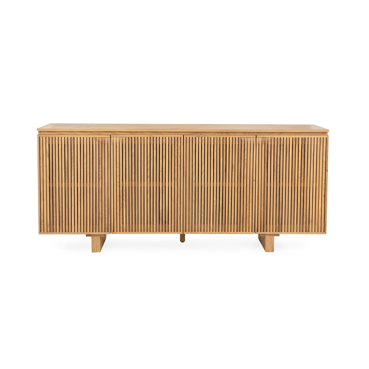 Roya 4 Door Cabinet - Natural by Classic Home at Eve Furniture