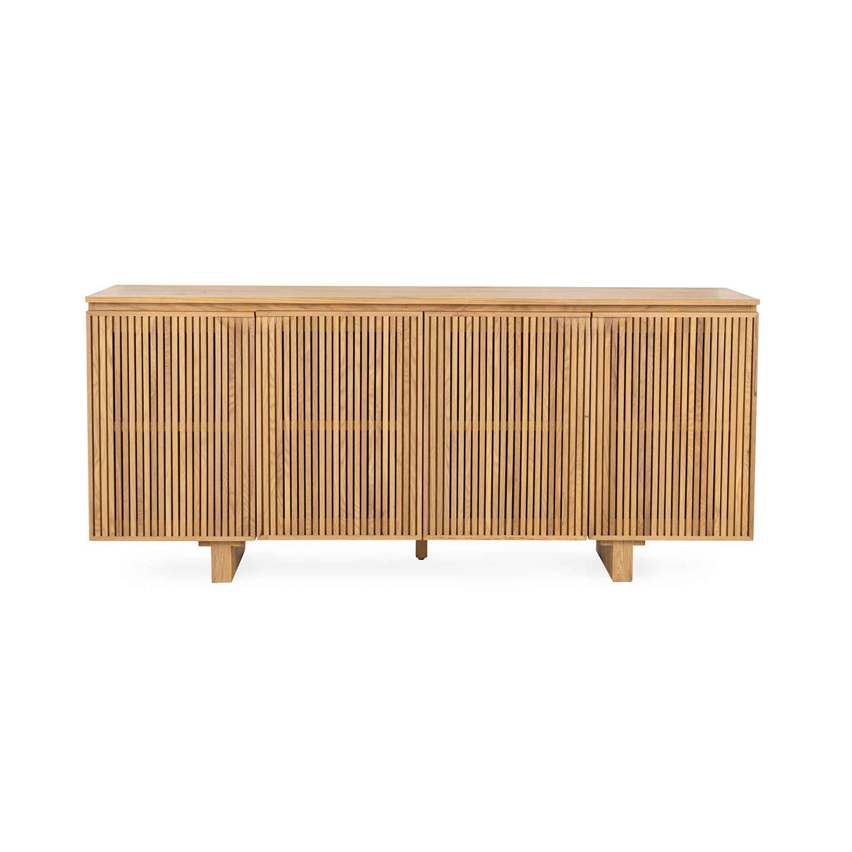Roya 4 Door Cabinet - Natural by Classic Home at Eve Furniture