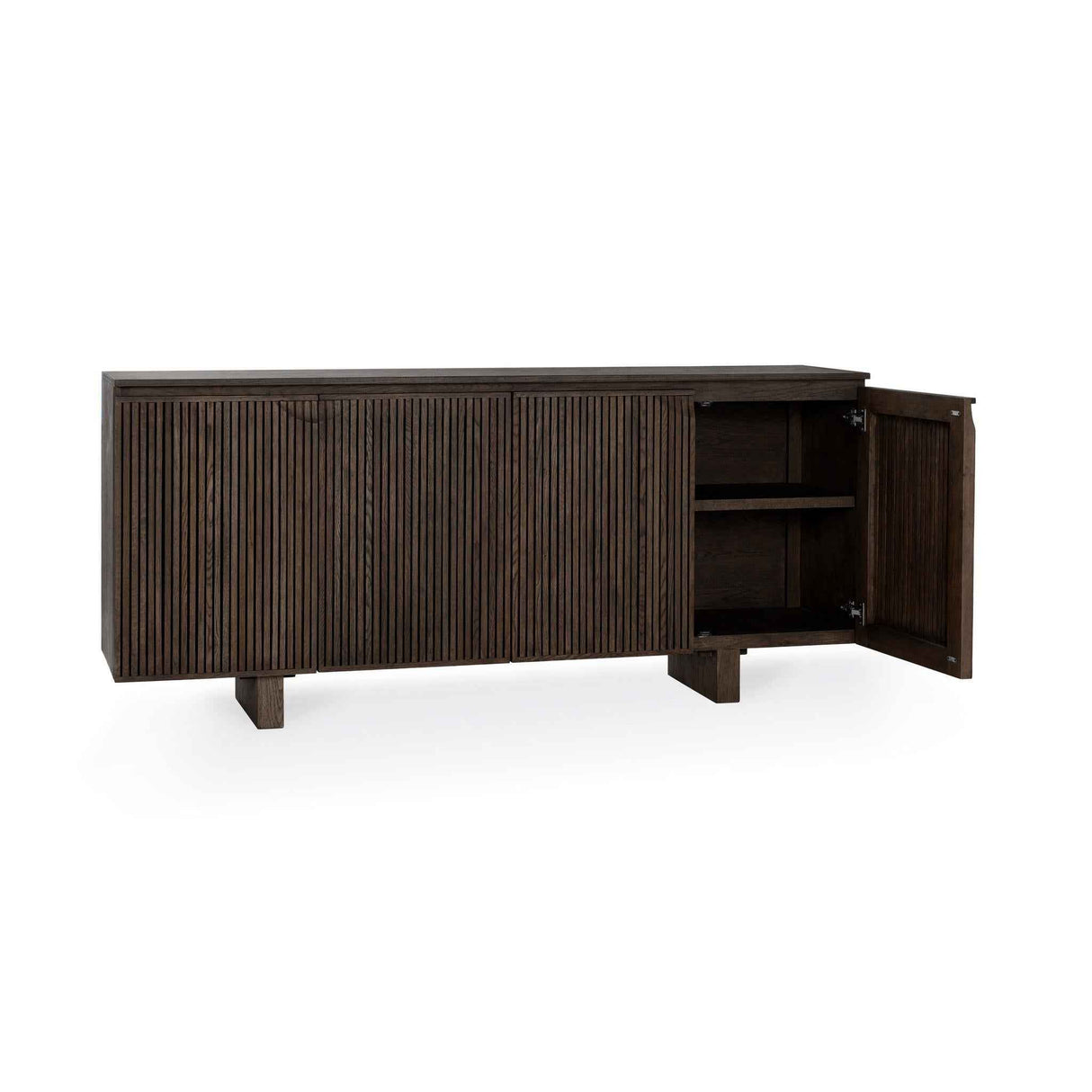 Roya 4 Door Cabinet - Toasted Brown by Classic Home at Eve Furniture