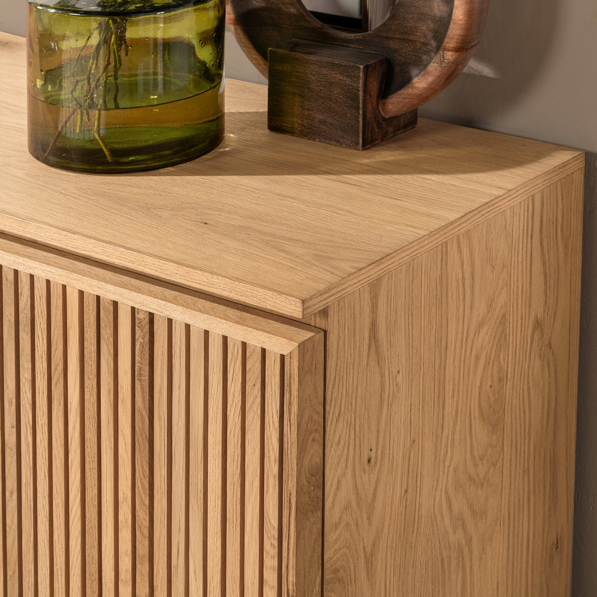 Roya Natural 4 Door Cabinet by Classic Home at Eve Furniture