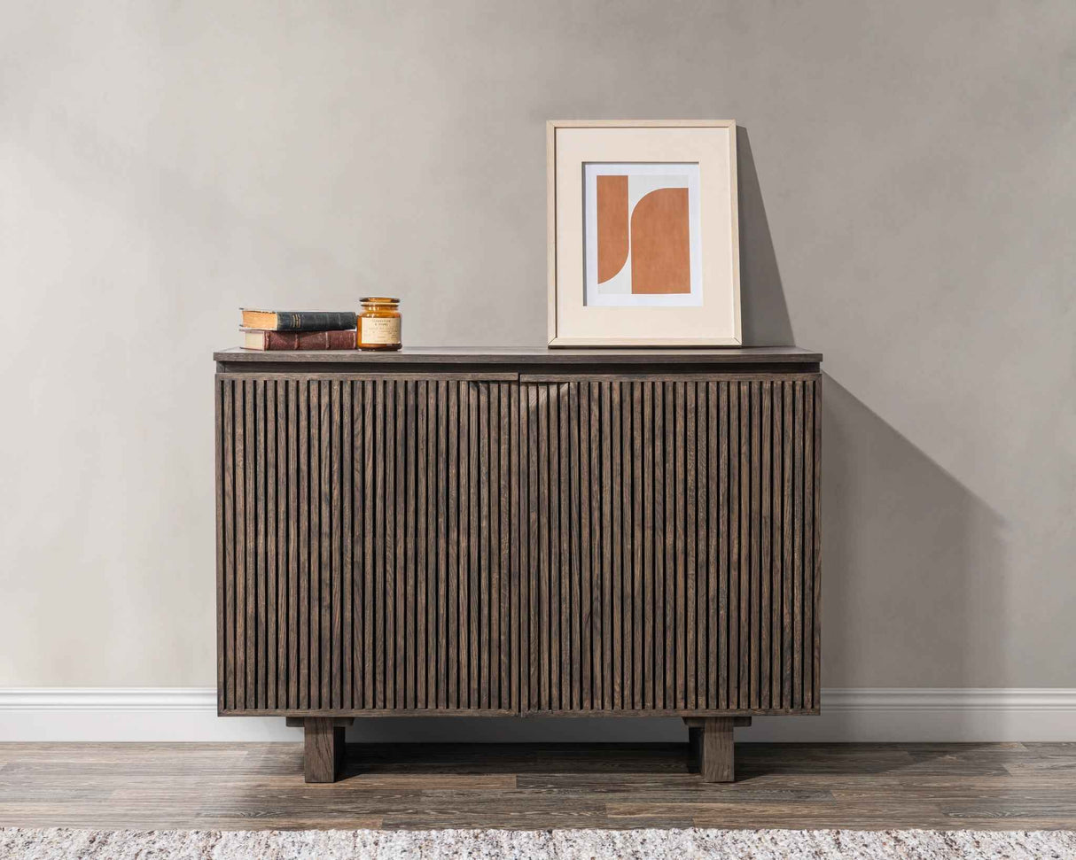 Roya Toasted Brown 2 Door Cabinet by Classic Home at Eve Furniture
