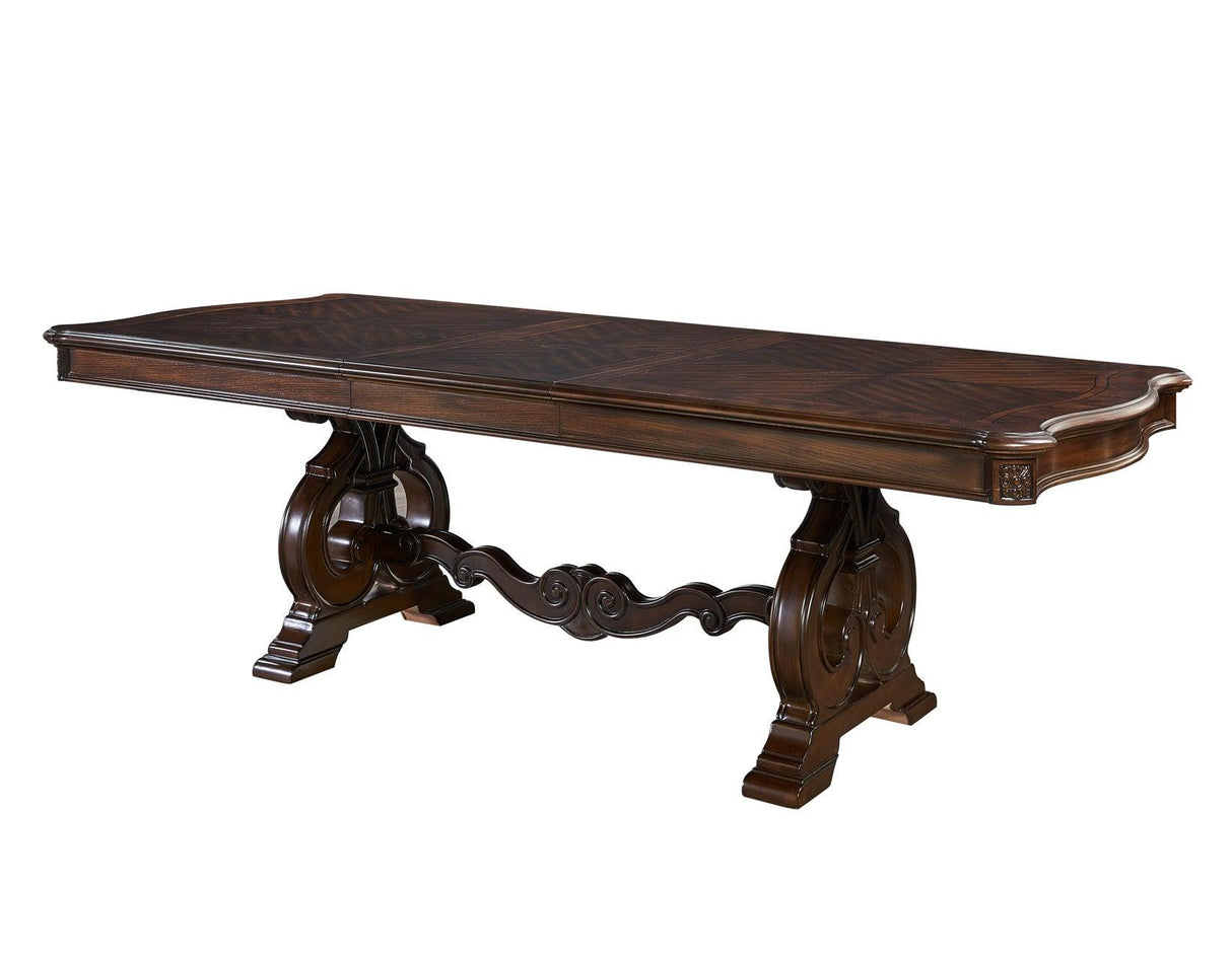 Royale 76-96 inch Table with 20 inch Leaf by Steve Silver at Eve Furniture