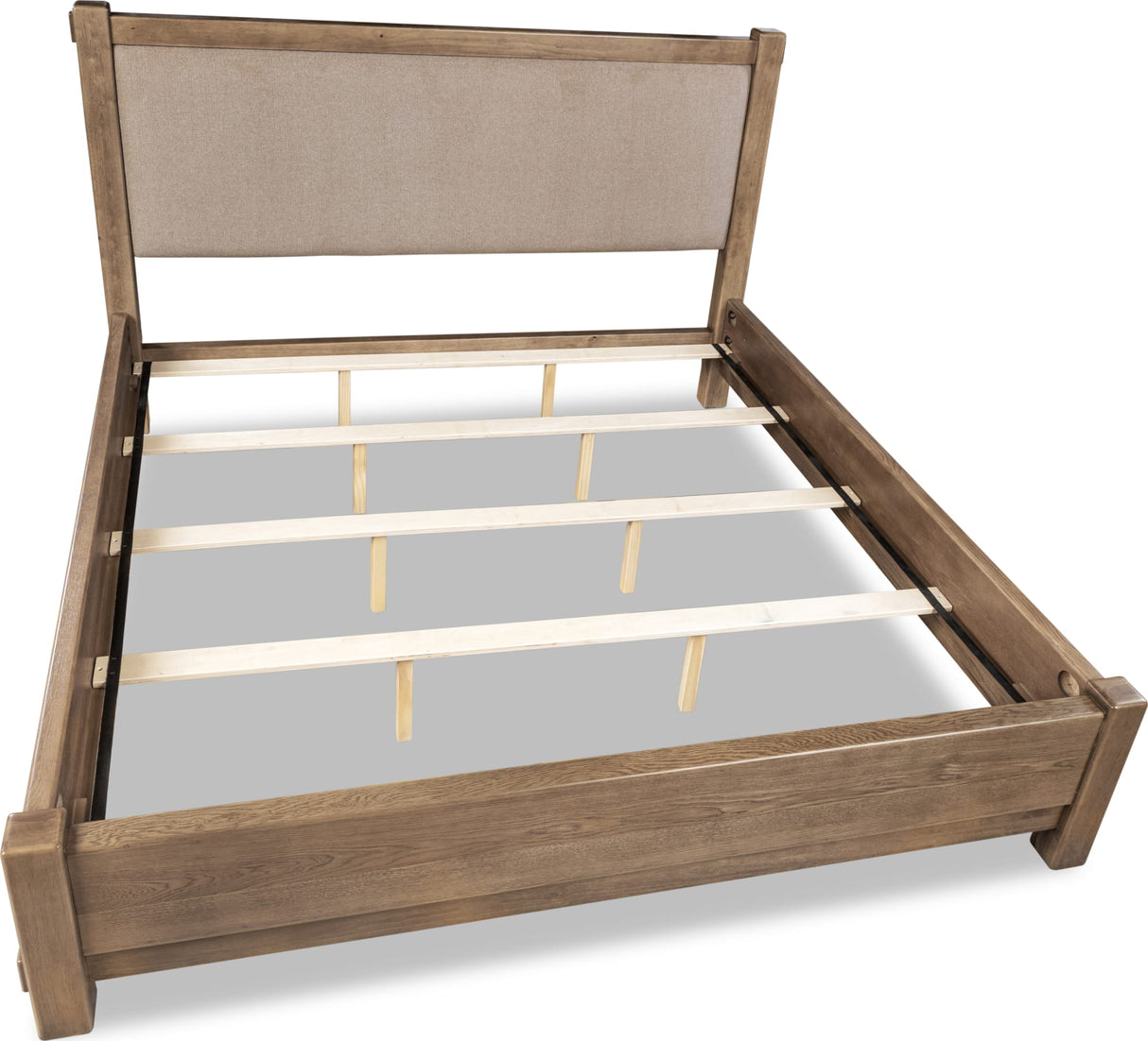 Roycroft Butternut/Harvest Wood Queen Bed