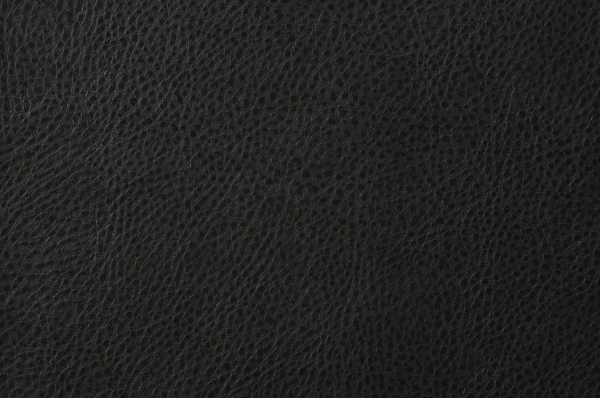 Rubin Black Faux Leather Sofa by Homelegance at Eve Furniture