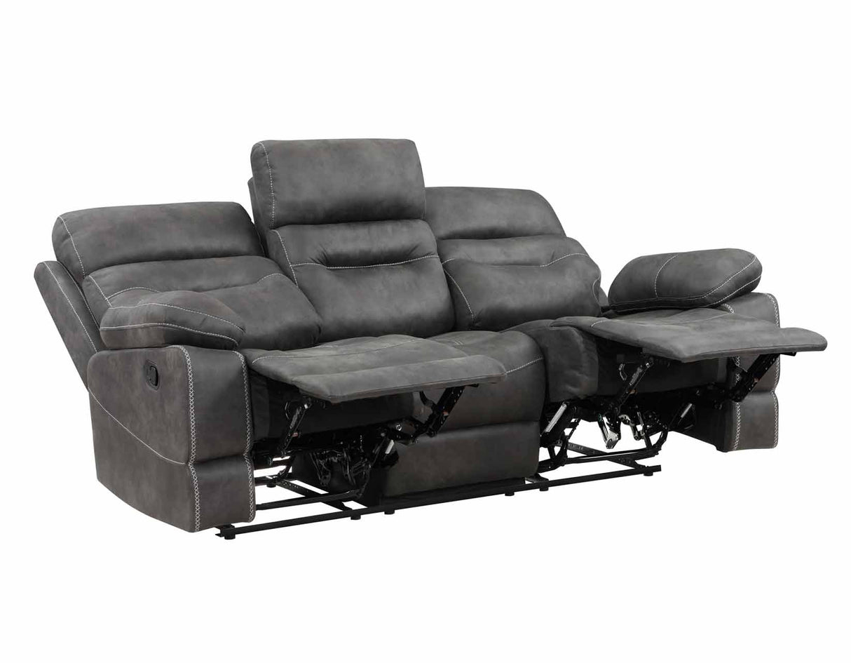 Rudger Gray Reclining Sofa by Steve Silver at Eve Furniture