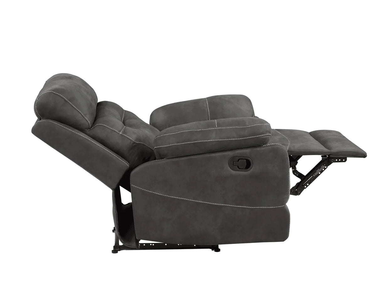 Rudger Gray Manual Recliner by Steve Silver at Eve Furniture