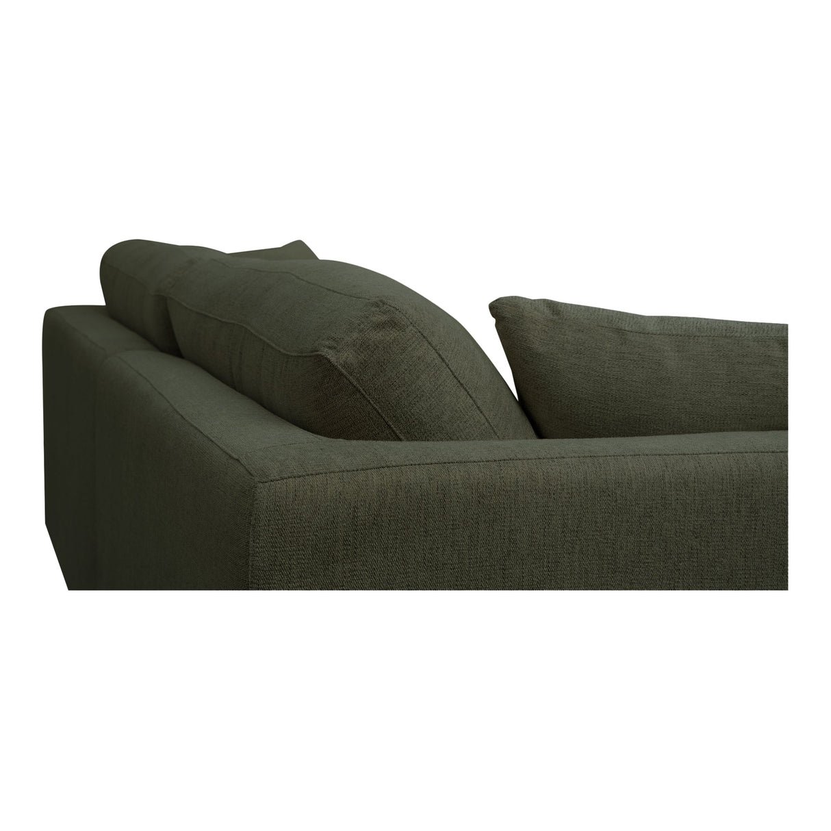 Rue Dark Green Nook Modular Sectional by MOES at Eve Furniture