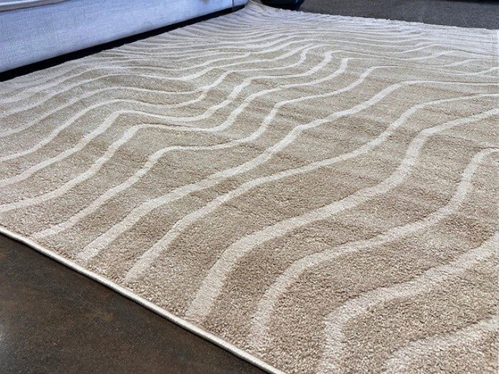 Rug Natural Tone Brown Rug by Furniture of America at Eve Furniture