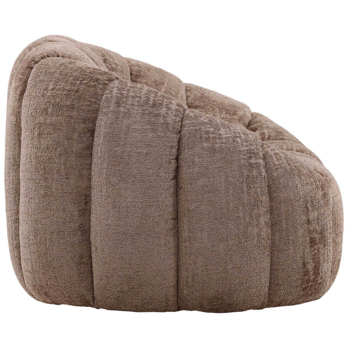 Rume Swivel Chair, Brown by Dovetail at Eve Furniture