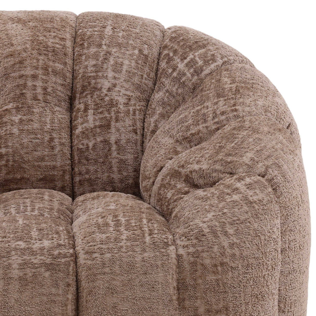 Rume Swivel Chair, Brown by Dovetail at Eve Furniture