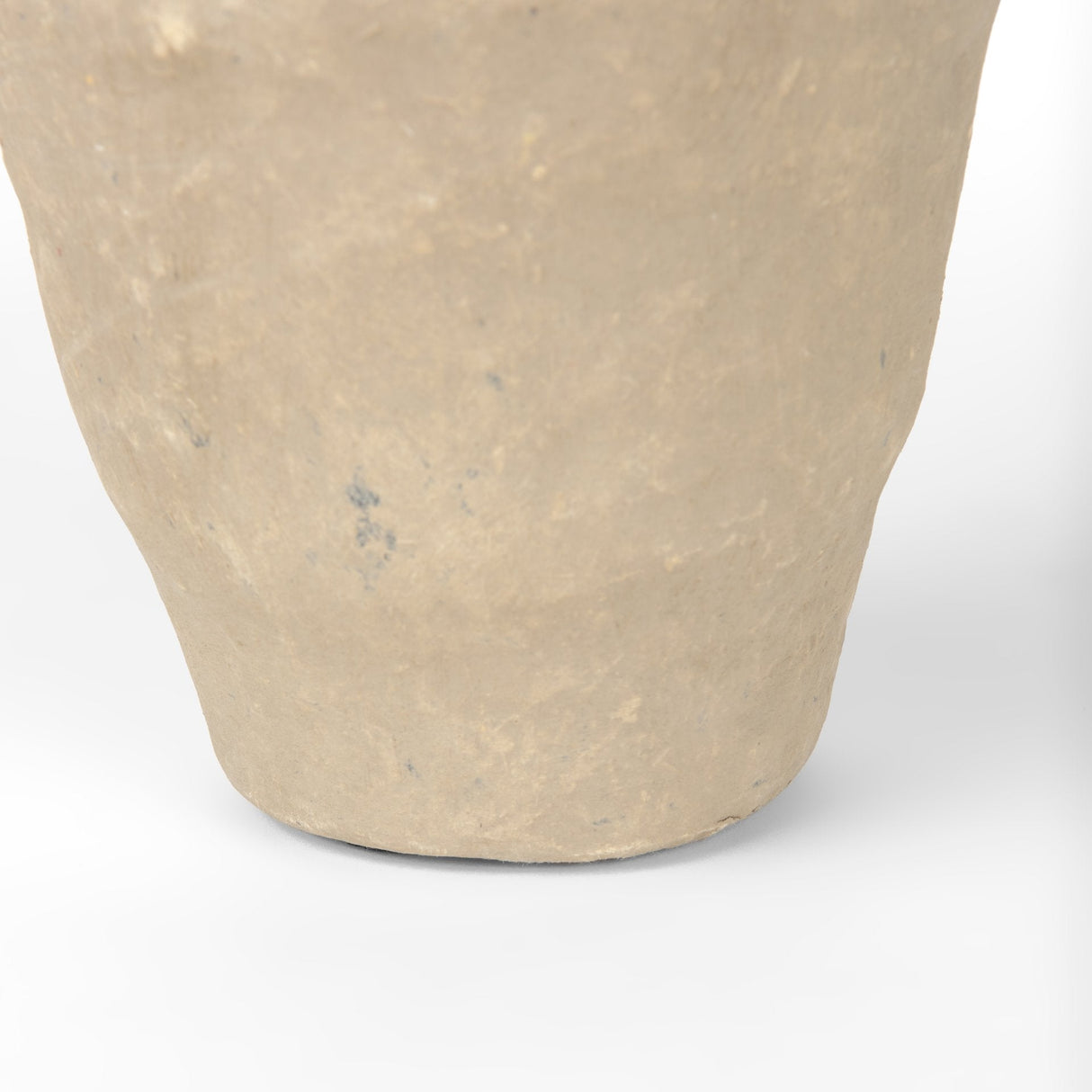 Rundal Small Gray Paper Mache Vase by Mercana at Eve Furniture