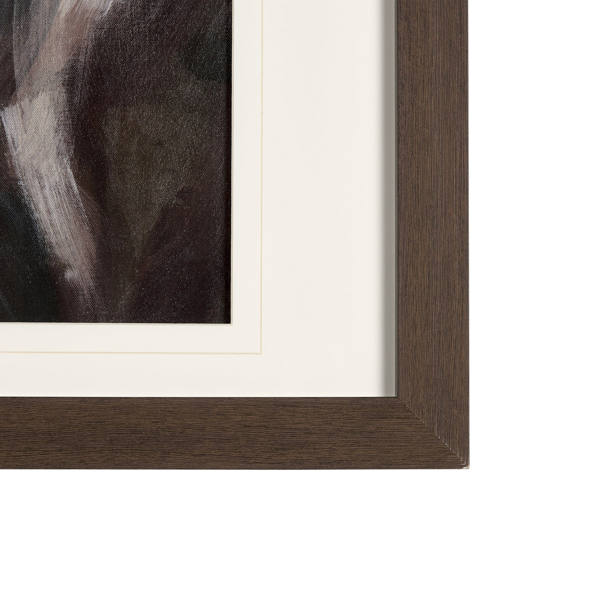 Running Wild - Quick by Mercana Studio Hand Embellished Textured Framed Art Print Matted under Glass by Mercana at Eve Furniture