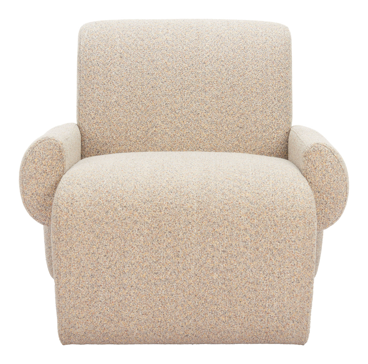 Rura Heathered Beige Accent Chair by Zuomod at Eve Furniture