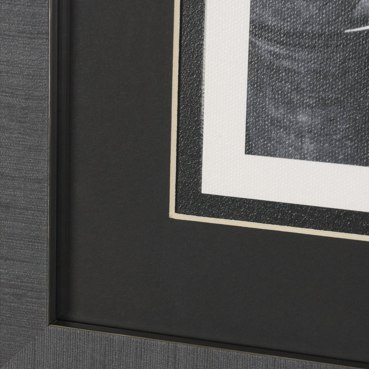 Rural Rows (Set of 6) by The Chelsea Collection Textured Framed Art Print Matted under Glass by Mercana at Eve Furniture