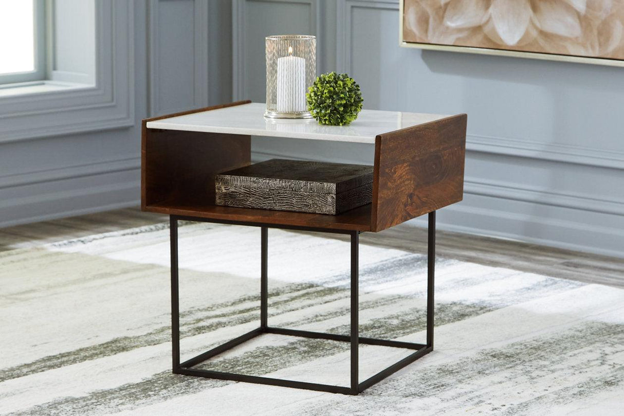(Special) Rusitori Multi End Table by Ashley at Eve Furniture