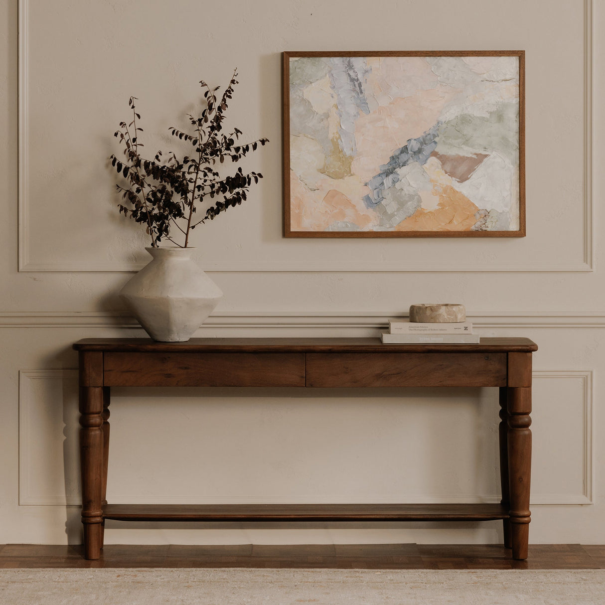 Russet Brown Console Table by MOES at Eve Furniture