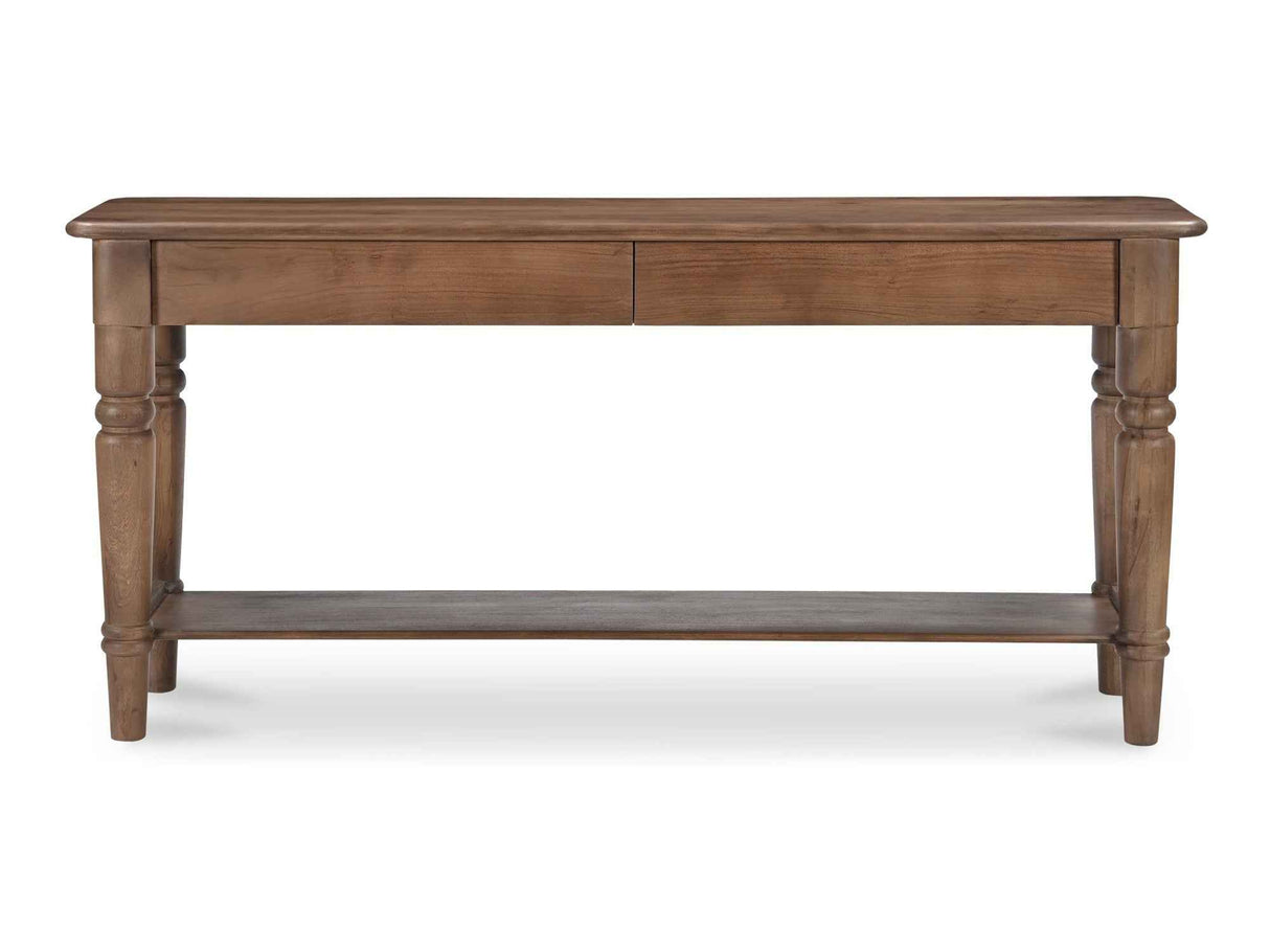 Russet Brown Console Table