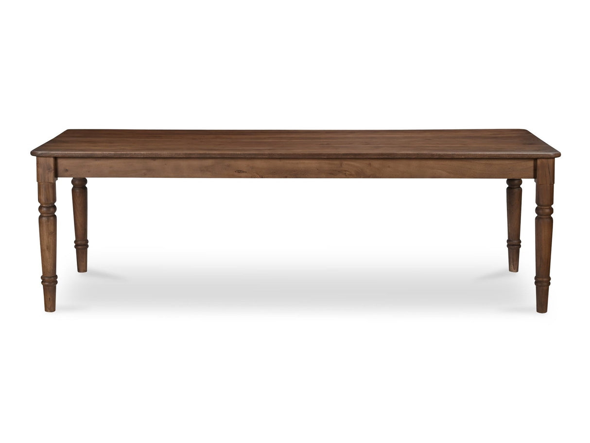 Russet Brown Dining Table by MOES at Eve Furniture
