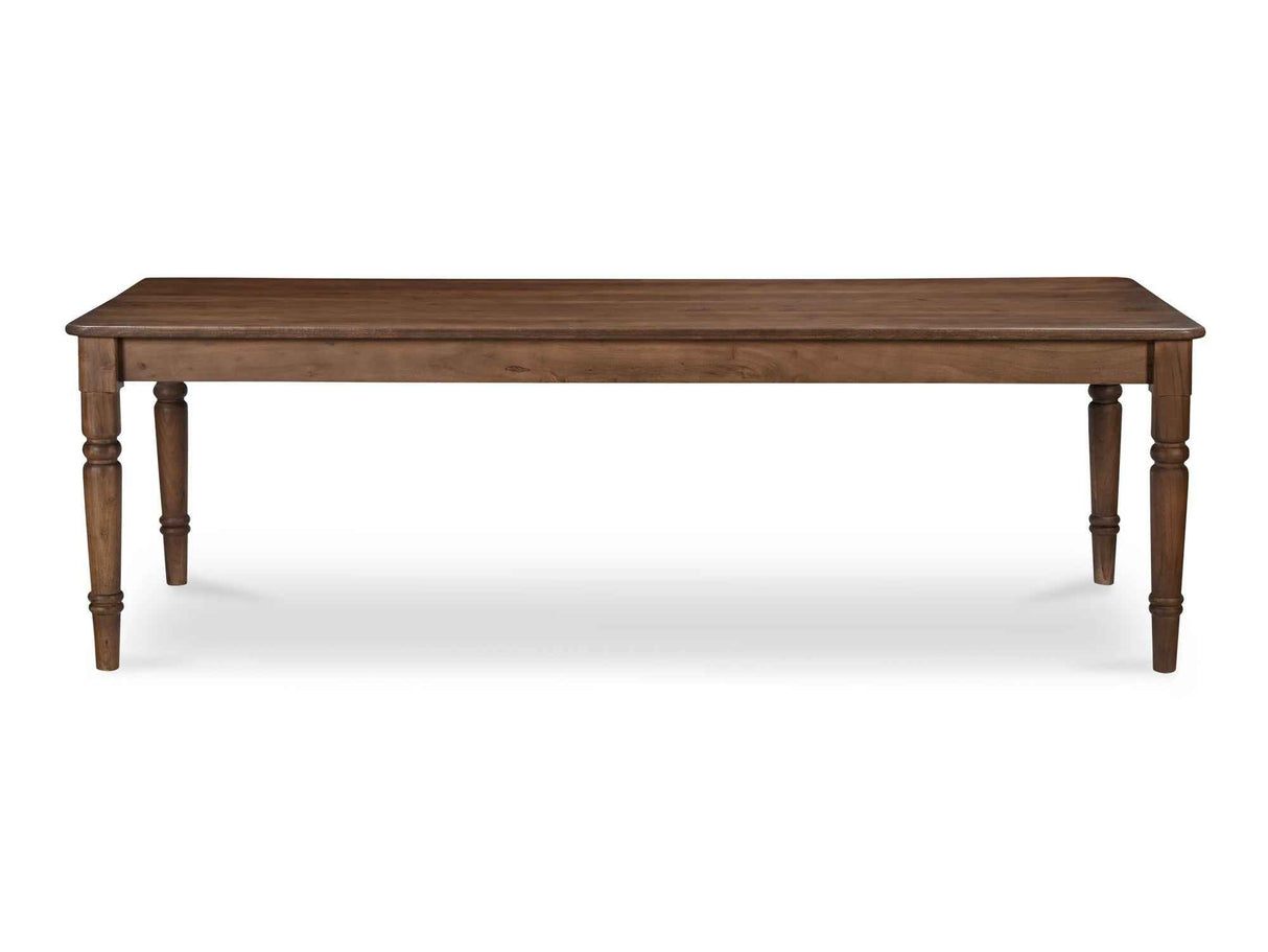 Russet Brown Dining Table by Moe's Home at Eve Furniture
