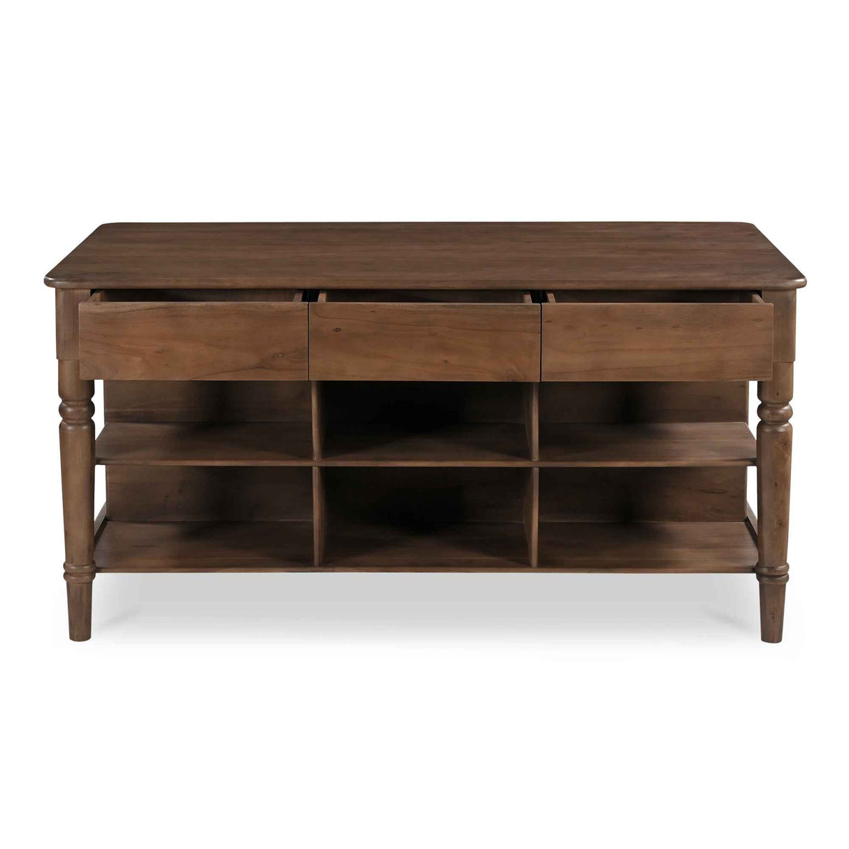 Russet Brown Kitchen Island by Moe's Home at Eve Furniture