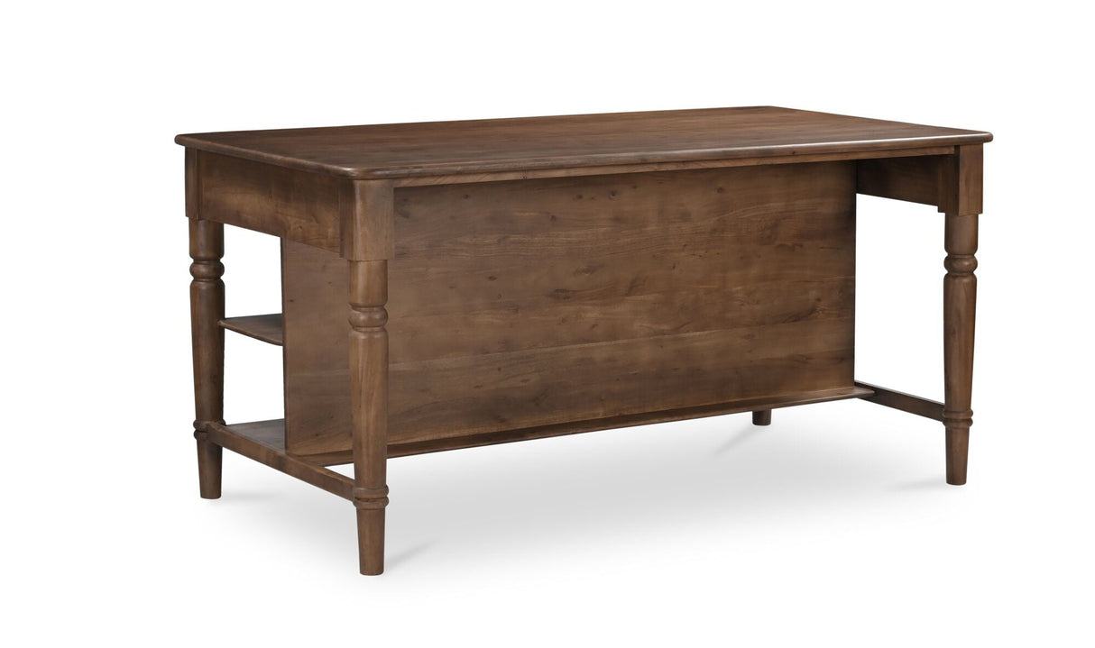 Russet Kitchen Island Brown by Moe's Home at Eve Furniture