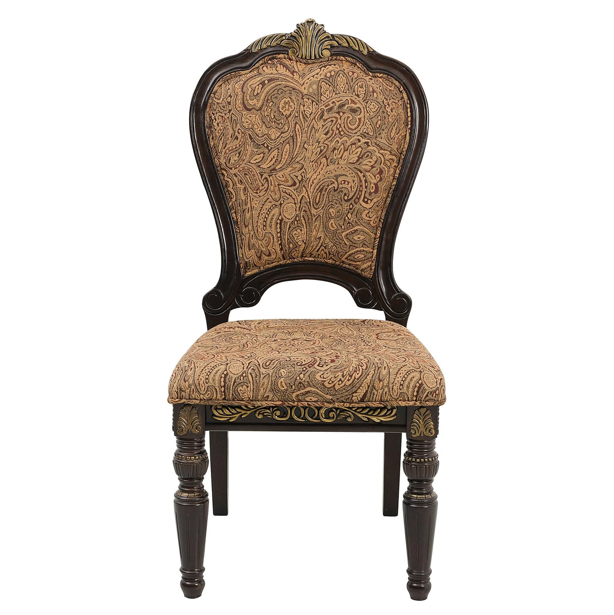 Russian Hill Warm Cherry Side Chair, Set of 2 by Homelegance at Eve Furniture