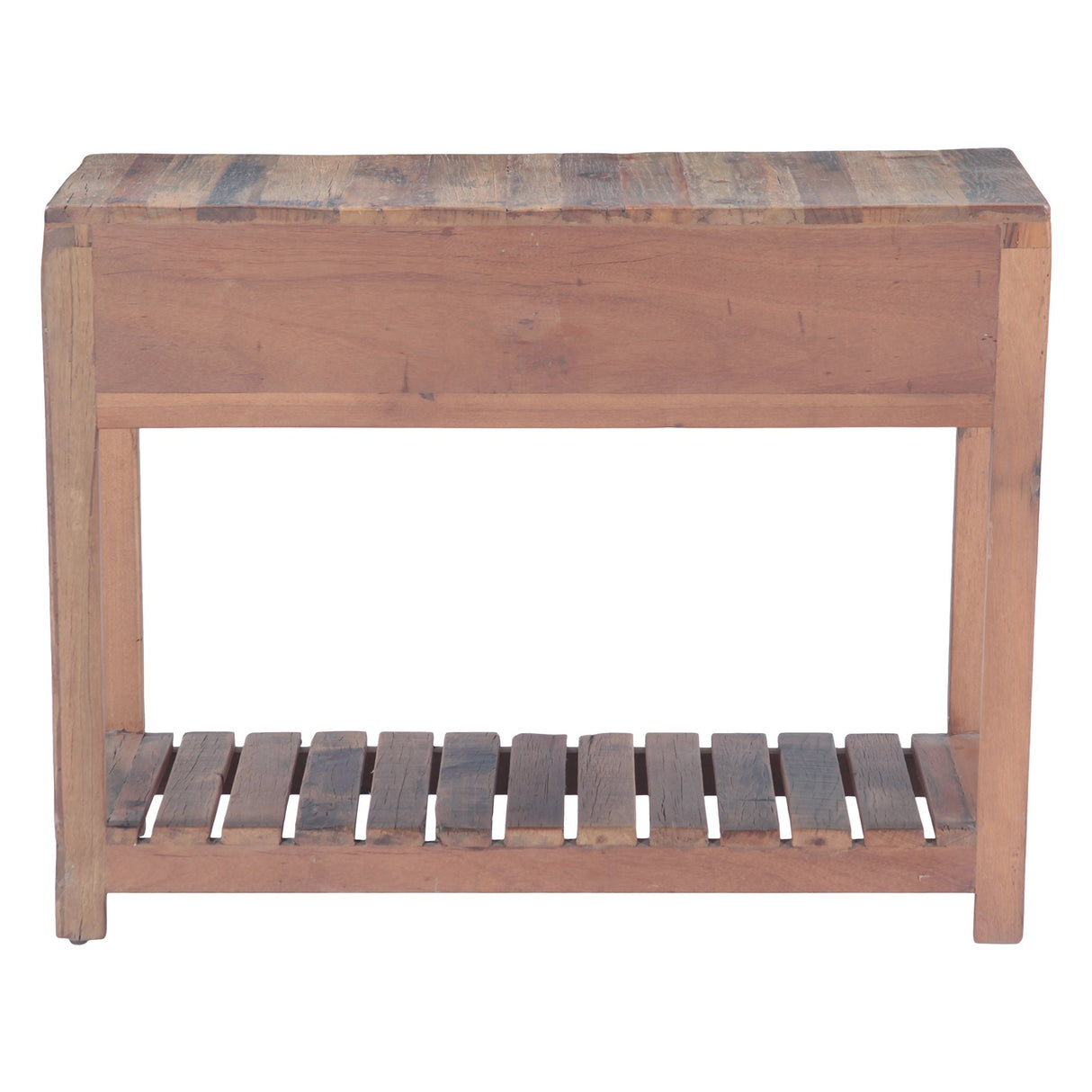 Rustic Roots 40" Hand Painted Console Table with Two Drawers by Home Trends & Design at Eve Furniture