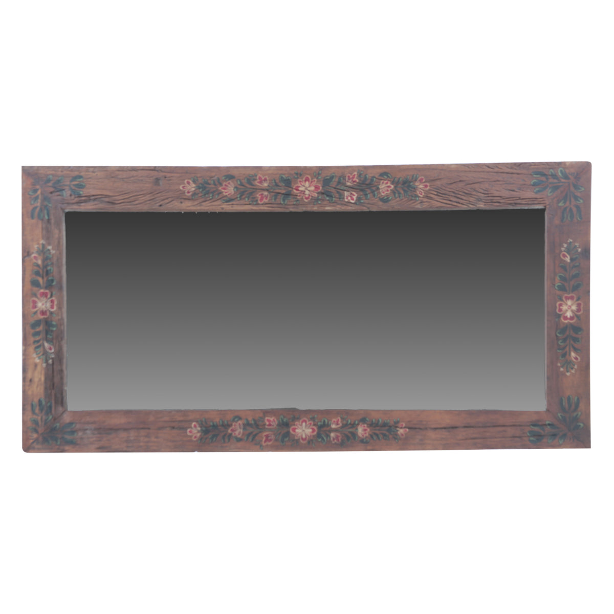 Rustic Roots 79" Hand Painted Mirror by Home Trends & Design at Eve Furniture