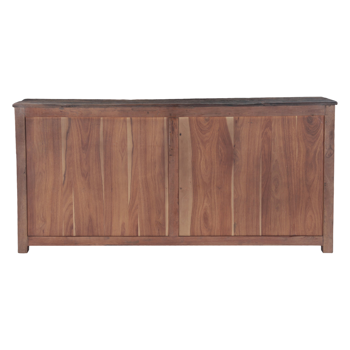 Rustic Roots 79" Hand Painted Sideboard with Four Doors and Four Drawers by Home Trends & Design at Eve Furniture