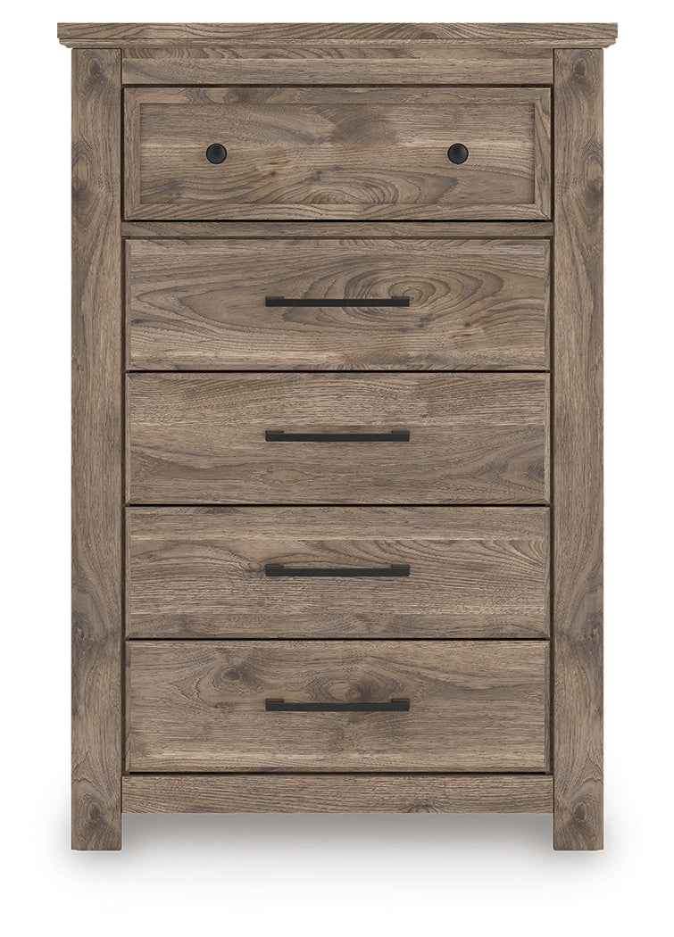 Rusticott Brown Chest of Drawers by Ashley at Eve Furniture