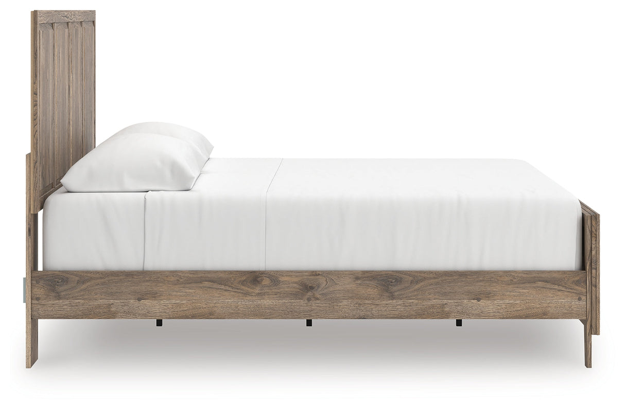 Rusticott Brown King Panel Bed by Ashley at Eve Furniture