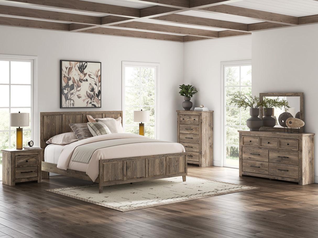 Rusticott Brown Panel Bedroom Set by Ashley at Eve Furniture