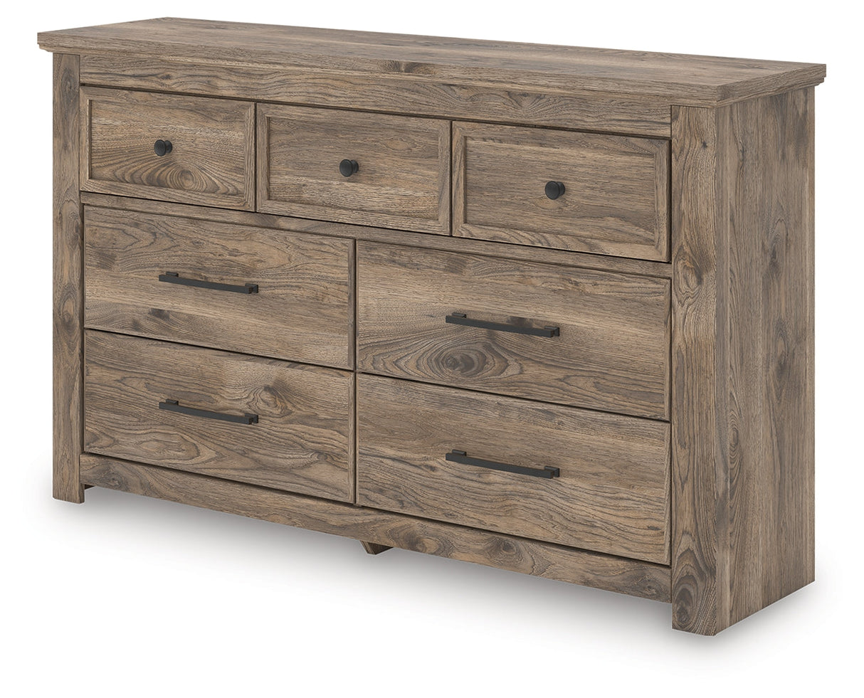 Rusticott Brown Seven Drawer Dresser by Ashley at Eve Furniture