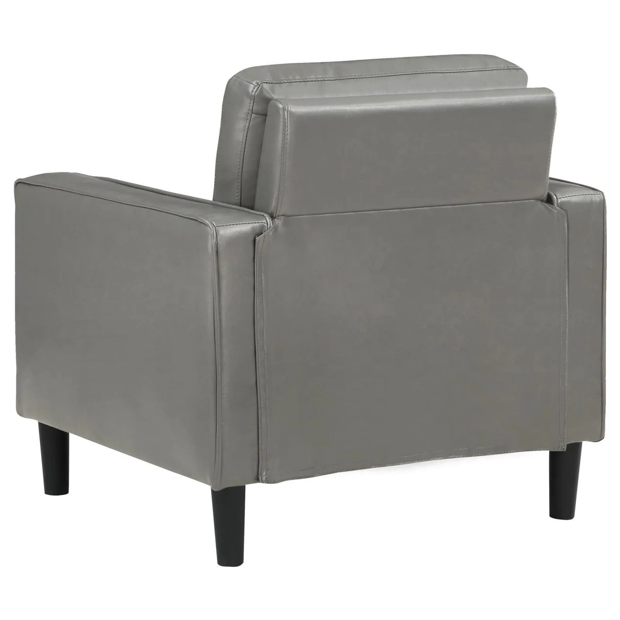 Ruth 3-piece Upholstered Track Arm Sofa Set Grey by Coaster at Eve Furniture