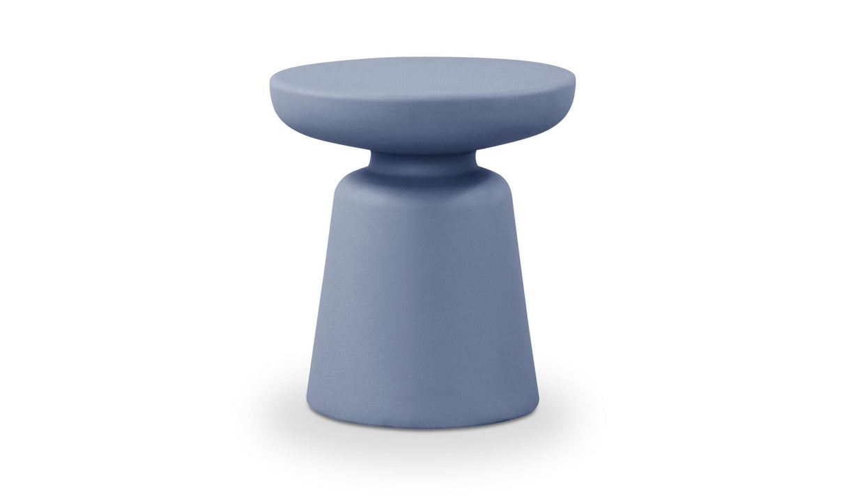 Ruth Outdoor Side Table Blue by Moe's Home at Eve Furniture