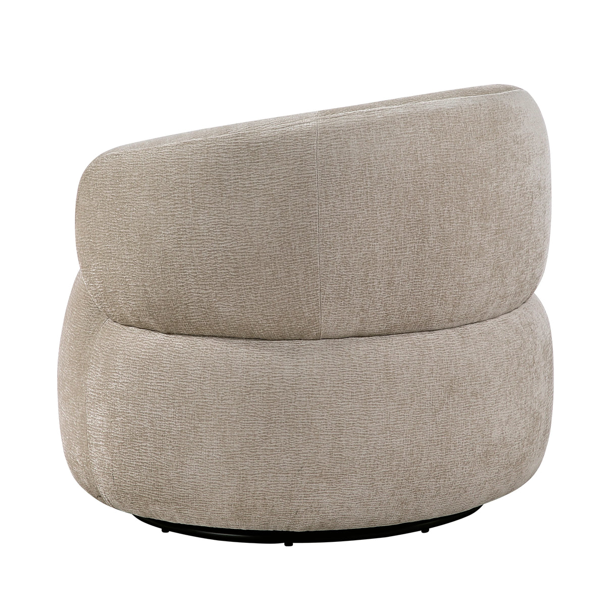 Ruvo Light Brown Swivel Accent Chair by Homelegance at Eve Furniture