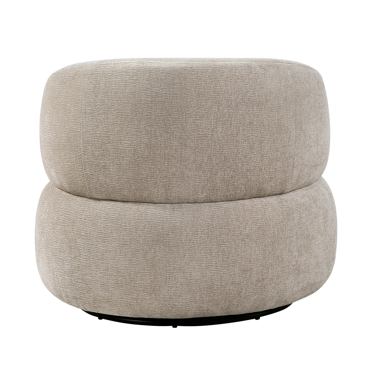 Ruvo Light Brown Swivel Accent Chair by Homelegance at Eve Furniture